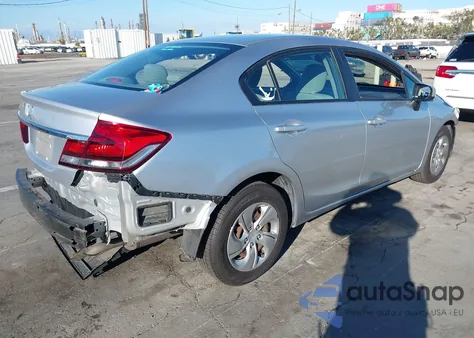 2015 Honda Civic Lx из США, поврежденный, VIN 19XFB2F56FE240723